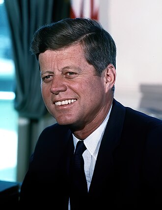 Official portrait of John F. Kennedy