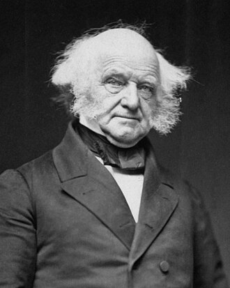 Official portrait of Martin Van Buren
